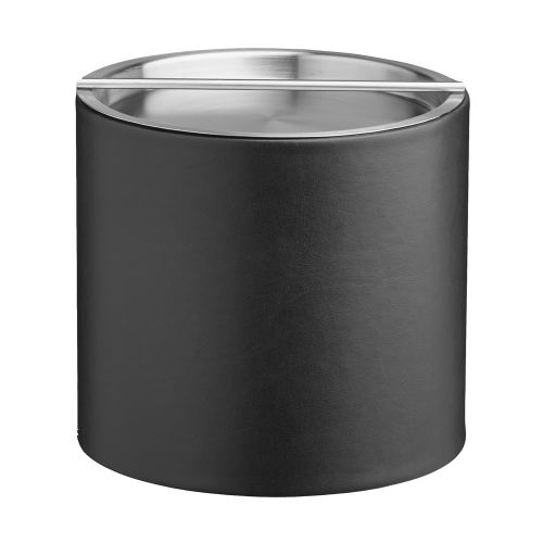Stainless Handlebar Plus 3 Quart Ice Bucket, Black